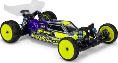JConcepts JCO0634 - RC10B7 RC10B7D body w/carpet turf dirt wing Clear