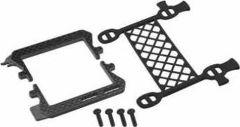 JConcepts JCO22982 - B6.3 Carbon Logo / Cargo Net Battery Brace Black