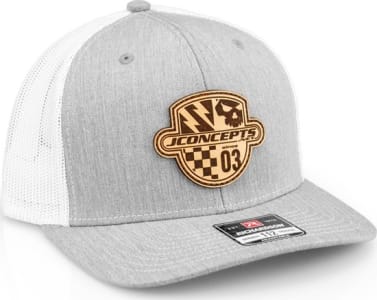JConcepts JCO2845W - Destination Hat - Round Bill Mesh Snap-Back Design - Heather