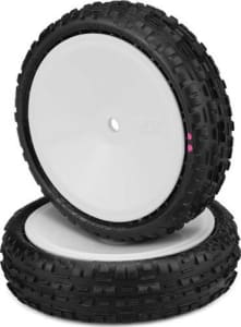 JConcepts JCO3137-101011 - Swaggers Pink Compound - Pre-Mounted on 3376W Wheels
