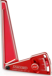 JConcepts JCO8128 - RM2 Aluminum camber gauge 120mm - red