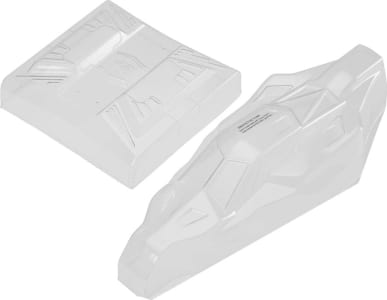 JConcepts JCO0299 - Warrior B5m Body W/6.5 Finnisher Rear Wing