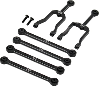 Hot Racing KMC133J01 - Aluminum Link Set for Mini Z 4x4 110mm