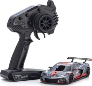 Kyosho KYO32356GMR - Mini-Z Rwd Mr04 Chevrolet Corvette C8.R Gunmetal/Red