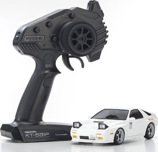 Kyosho KYO32611W - MINI-Z AWD Initial D Savanna RX-7 Mazda FC3S White