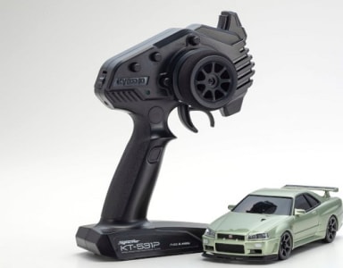 Kyosho KYO32624MJ - MINI-Z AWD Skyline GT-R (R34) V.Spec II Nur Millennium Jade