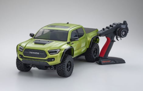 Kyosho KYO34703T2 - 1:10 2021 T0Y0TA Tacoma Trd Pro Electric Lime 4WD Kb10l Readyset