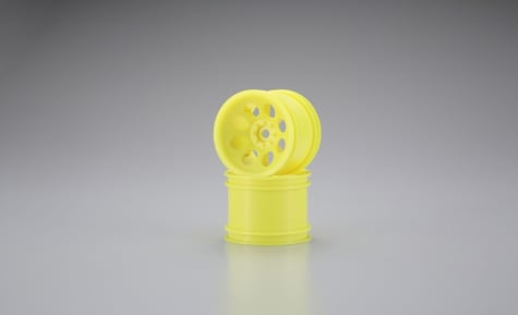 Kyosho KYO92656KY - discontinued Yellow Nylon Wheels 2.2 Truck