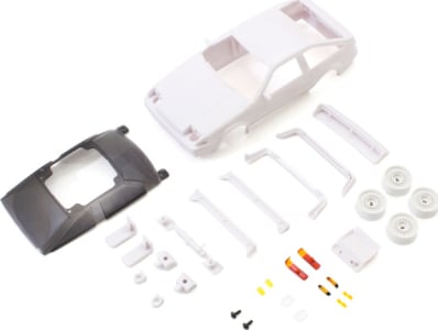 Kyosho KYOMZN204 - T0Y0TA TRUENO AE86 White Body set W/AWD wheels