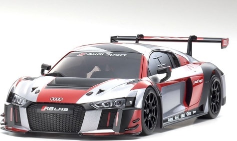 Kyosho KYOMZP234RGB-B - ASC MR-03W-MM ASC Audi R8 LMS 2016 Gray/Red