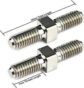 Lunsford Racing LNS1316 - discontinued Punisher Titanium Turnbuckles, 3mm X 16mm, 2
