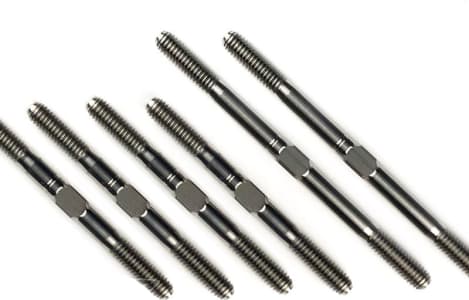 Lunsford Racing LNS36060 - 3.5mm Super Duty Titanium Turnbuckle Set for Tekno EB410