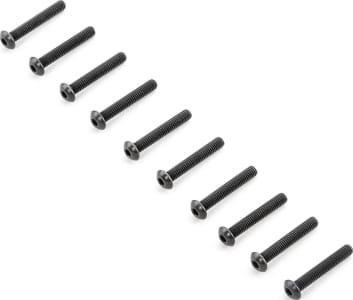 Losi LOS-3925 - Button Head Screws M4 x 25mm STL 10