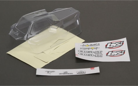 Losi LOS210004 - Body Set Clear: Mini 8 AVC