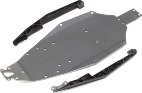 Losi LOS211019 - Chassis & Mud Guards: Mini-T 2.0