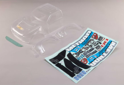 Losi LOS230135 - F-Series Raptor Clear Body Set: Baja Rey 2.0