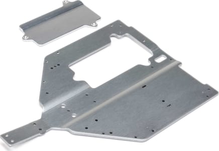 Losi LOS231113 - Chassis Plate & Motor Cover Plate: Baja Rey 2.0