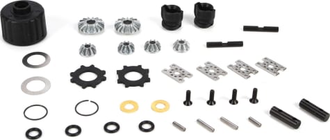 Losi LOS232065 - Complete Differential Set FR/RR: V100