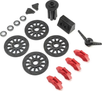 Losi LOS250024 - Brake and Spare Tire Accessory Set: Super Baja Rey