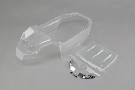 Losi LOS330002 - Body Set Clear: Rock Rey