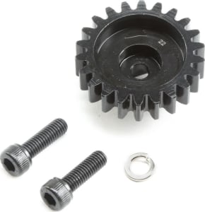 Losi LOS352008 - 22T Pinion Gear 1.5M & Hardware: 5ive-T 2.0