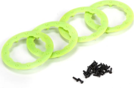 Losi LOS43008 - discontinued Beadlock Ring Green w/ Screws 4 : 22SCT