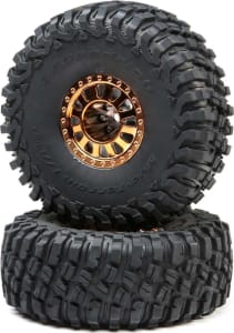 Losi LOS43028 - Wheels w/BFG Tires Copper: Ultra 4 (2)