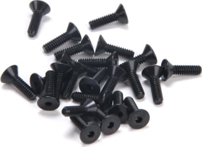 Losi LOSA6258 - 2-56x5/16in FHCS Flat Head Cap Screws (24)