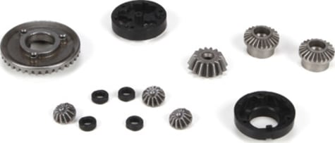 Losi LOSB1923 - F/R Diff Gear Housing & Spacer Set: Mini 8IGHT DB