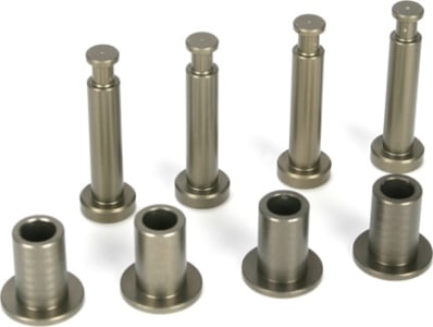 Losi LOSB2074 - FrontKing Pins & Arm Bushings Alum.5IVE-T MINI WRC