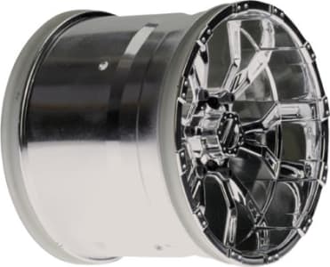 Losi LOSB7012 - 420 Series Force Wheels w/Cap Chrome: Universal(2)