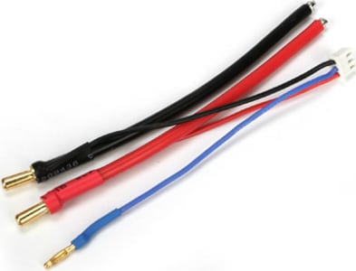 Losi LOSB9388 - 4mm Bullet LiPo Balance Adapter Harness: JST-XH
