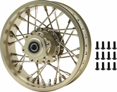 Hot Racing LPC532R08 - 7075 CNC wire spoke Rear wheel PM-MX