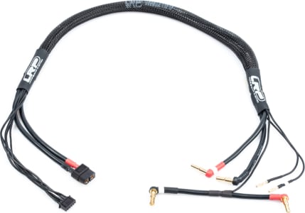 LRP LRP499101 - 2x 2s-Charging Wire - 60cm - Xt60 & Xh 4/5mm 2mm