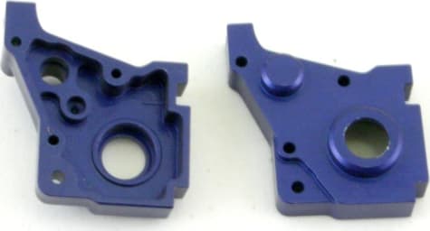 Hot Racing MCT1306 - Aluminum Rear Gearbox (Blue) - Losi 1/36 Micro-T