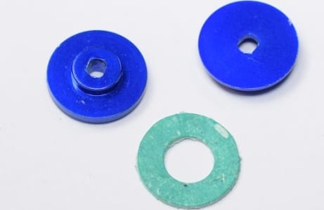 Hot Racing MCT1506 - discontinued Aluminum Spur Gear Slipper (Blue) - Losi 1/36 Micro