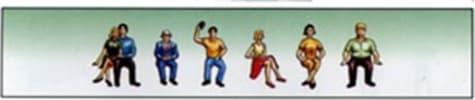 Model Power MDP5703 - HO Sitting Figures
