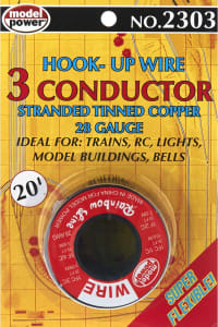 Model Power MDP2303 - 3 Conductor Wire Carded (28 Gauge) 20