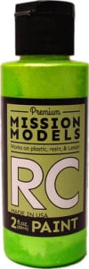 Mission Models MIOMMRC-028 - Pearl Lime Water-Based Rc Airbrush Paint 2oz