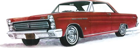 Moebius Models MOE1210 - Moebius 1/25 65 Mercury Comet Cyclone