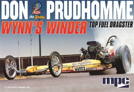 MPC MPC921 - discontinued 1/25 Wynns Winder Dragster Don Snake Prudhomme