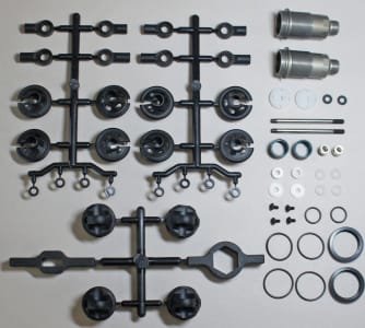 Mugen Seiki MUGB2505 - Front Shock Set: Msb1