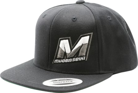 Mugen Seiki MUGM0512 - M0512 Mugen M Logo Hat (Snapback): Black