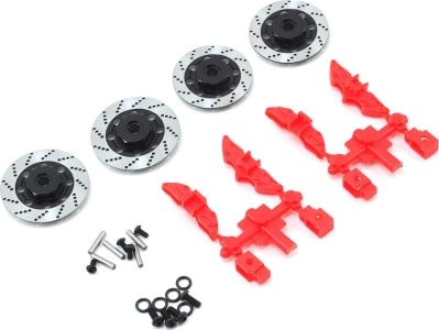 MST MSTMXS-210143 - Alum. wheel hubs 6mm (brake disc shaped)