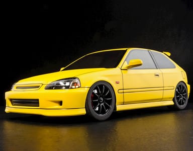 MST MXS-720010 - Ek9 Drift Body (Clear)