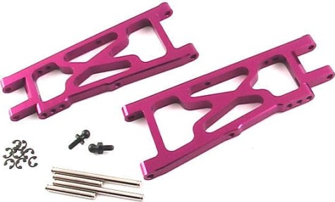 Hot Racing NMT2056 - Purple Aluminum Rear Arm Set