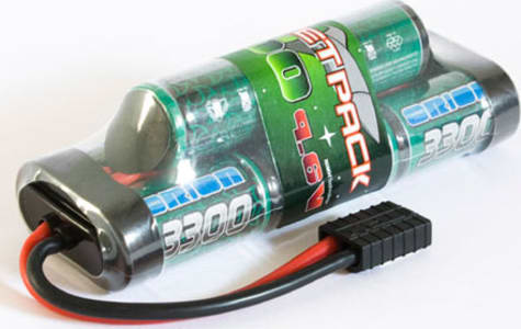 Orion, Team ORI10344 - Rocket 3300 9.6V NIMH Hump with TRA Plug