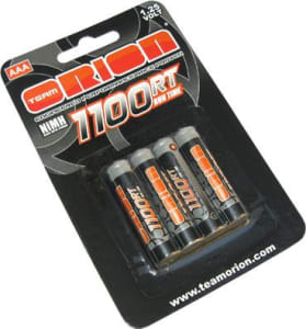 Orion, Team ORI13201 - discontinued NiMh Rechargeable AAA 1.2V 1100mAh Cell (4)