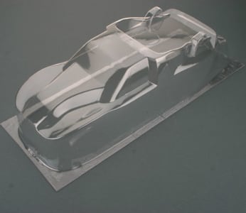 Parma PAR10101 - X-citer 1:10 scale .060 thick clear lexan body for T-Maxx