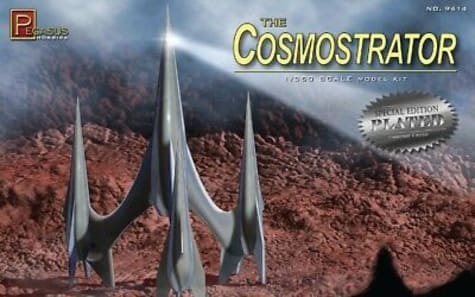 Pegasus Hobbies PGH9414 - 1/350 Cosmostrator Chrome Plated Plastic Model Kit